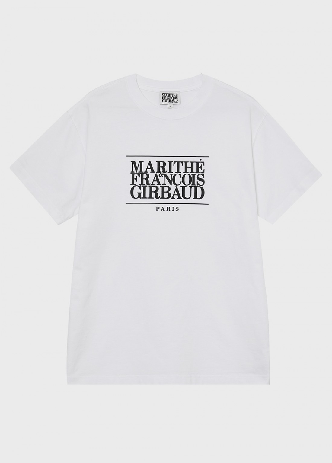 MARITHE FRANCOIS GIRBAUD | CLASSIC LOGO TEE WHITE 男裝SIZE